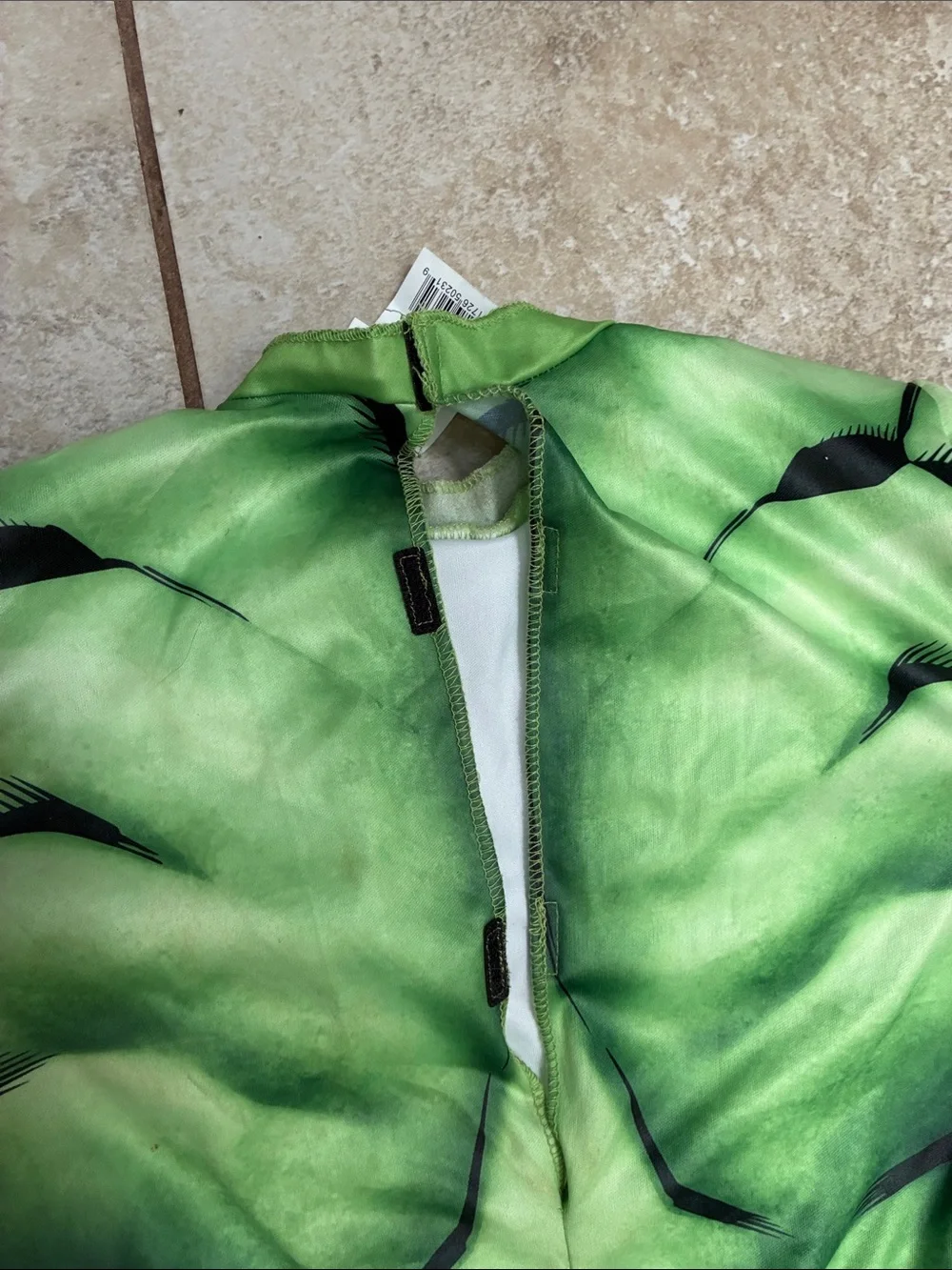 Marvel Hulk Green & Purple Muscle Costume with Mask